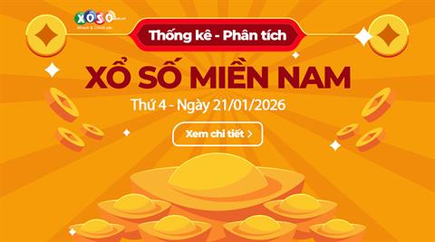 Thống Kê XSMN 21/01/2026 - Phân Tích XS Miền Nam Thứ 4 ngày 21/01