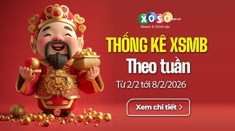 XSMB tuần qua có gì? Tuần từ 2/2/2026 đến 8/2/2026