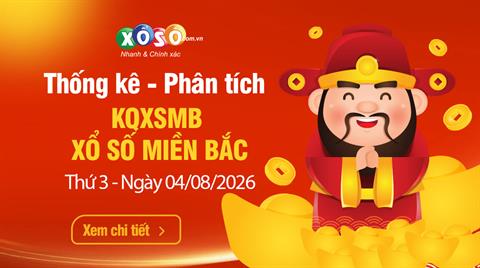 Thống Kê XSMB 04/08/2026 - Phân Tích XS Miền Bắc Thứ 3 Ngày 4/8
