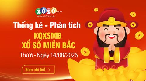 Thống Kê XSMB 14/8/2026 - Phân Tích Xổ Số Miền Bắc Thứ 6 ngày 14/8