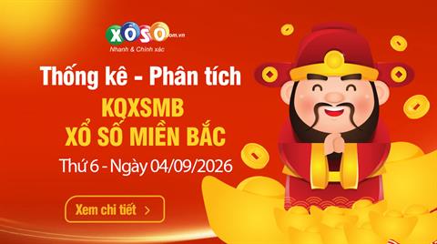 Thống Kê XSMB 4/9/2026 - Phân Tích Xổ Số Miền Bắc Thứ 6 ngày 4/9