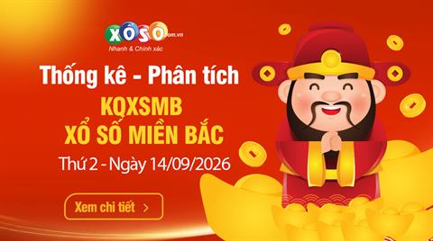 Thống Kê XSMB 14/9/2026 - Phân Tích KQXSMB Thứ 2 Ngày 14/9