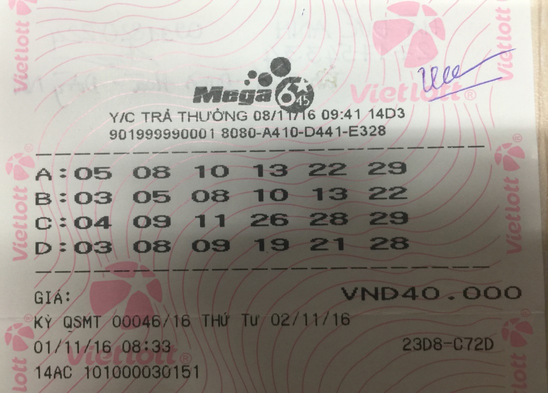 Vietlott trao giải Jackpot 64 tỷ đồng cho khách hàng đến từ Đồng Nai hình ảnh gốc Vietlott trao giai Jackpot 64 ty dong cho khach hang den tu Dong Nai hinh anh goc