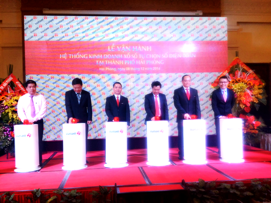 Xo so Mega 645 va Max 4D cua Vietlott chinh thuc co mat tai Hai Phong hinh anh goc