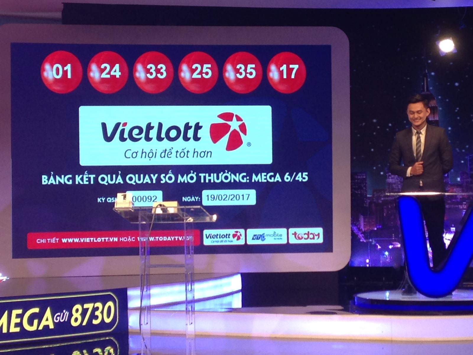 Chiec ve trung jackpot 41 ty dong duoc phat hanh tai TPHo Chi Minh hinh anh goc