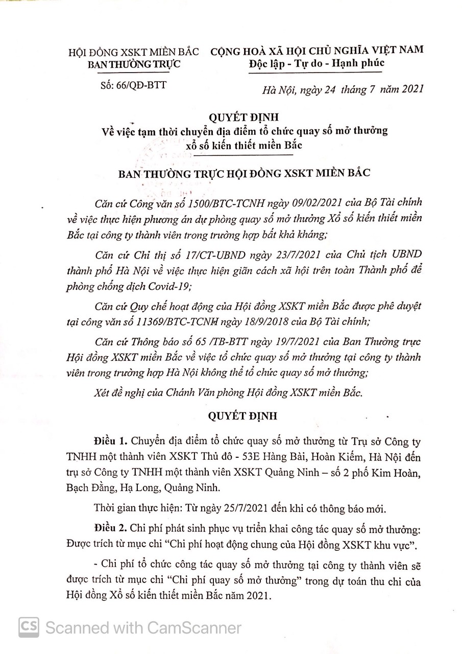 Chinh thuc Xo so mien Bac van mo tiep tuc mo thuong dot Ha Noi gian cach  hinh anh goc