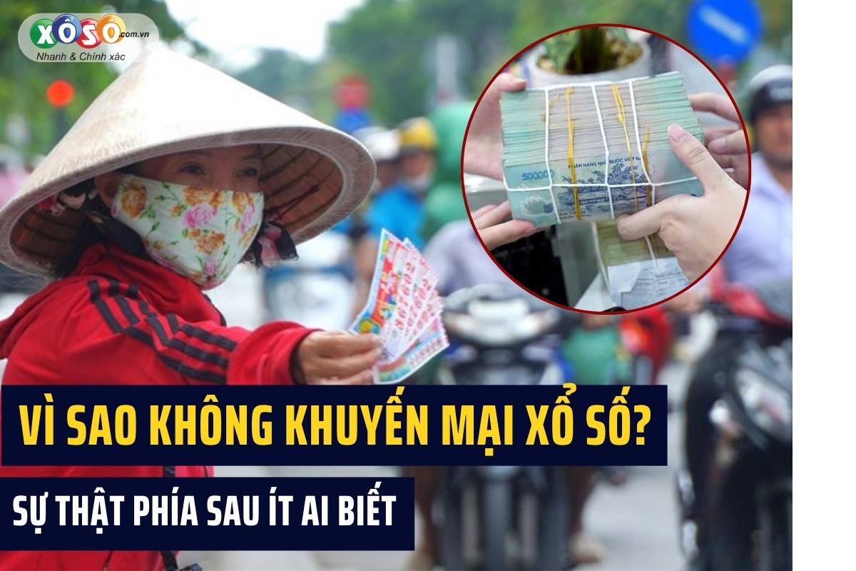 Vì sao không có chương trình khuyến mại xổ số Sự thật phía sau ít ai biết 1 Vì sao không có chương trình khuyến mại xổ số Sự thật phía sau ít ai biết 1