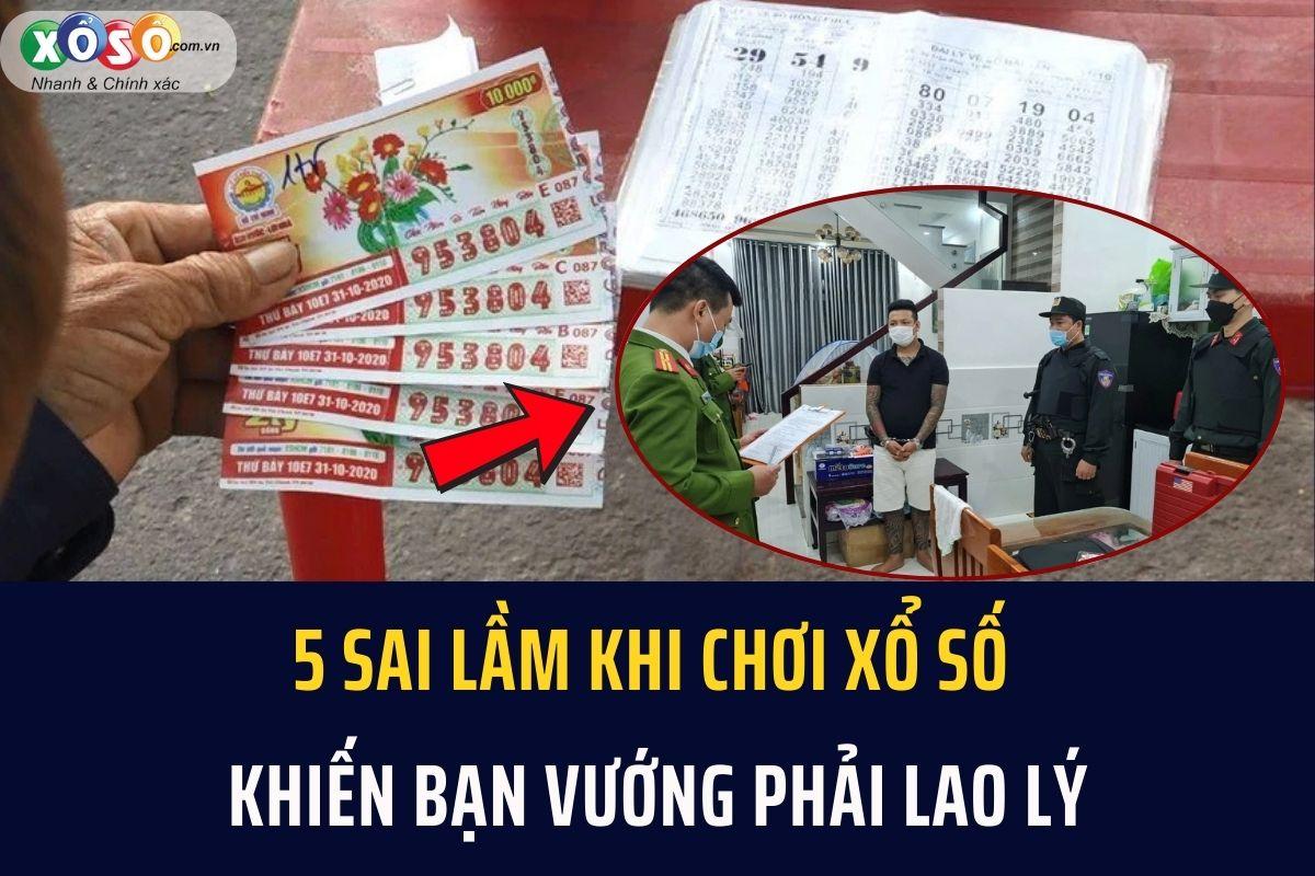 5 sai lam khi choi xo so 5 sai lam khi choi xo so