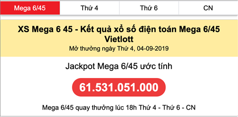 Jackpot uoc tinh thu 4 ngay 4-9-2019