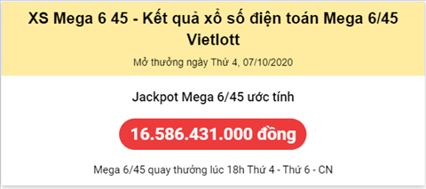 Thong ke Vietlott 07102020 - Phan tich Xo so Mega 645 07-10 Thu 4 hinh anh