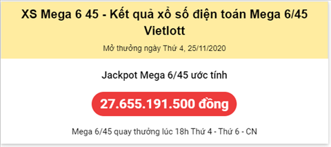 Thống kê Vietlott 25112020 hình ảnh Thong ke Vietlott 25112020 hinh anh