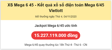 Thống kê Vietlott 04112020 hình ảnh Thong ke Vietlott 04112020 hinh anh