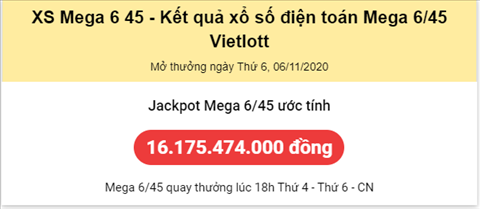 Thống kê Vietlott 06112020 hình ảnh Thong ke Vietlott 06112020 hinh anh