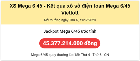 Thống kê Vietlott 11122020 hình ảnh Thong ke Vietlott 11122020 hinh anh