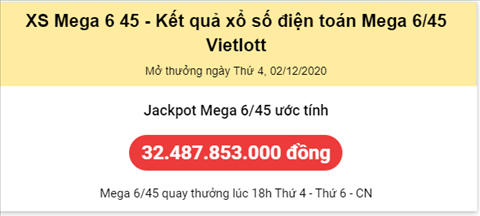 Thống kê Vietlott 02122020 hình ảnh Thong ke Vietlott 02122020 hinh anh