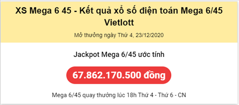 Thong ke Vietlott 23122020 hinh anh