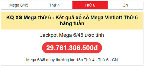 Thống kê Vietlott 28022020 - Phân tích Xổ số Mega 645 Thứ 6 hình ảnh Thong ke Vietlott 28022020 - Phan tich Xo so Mega 645 Thu 6 hinh anh