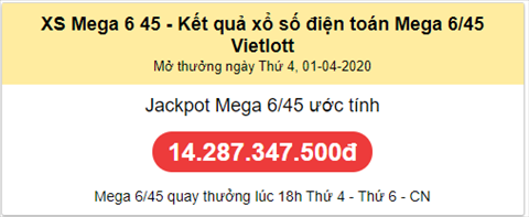Thong ke Vietlott 24042020 - Phan tich Xo so Mega 645 Thu 6 hinh anh