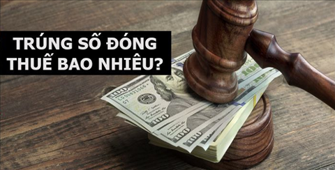 Trung thuong xo so phai nop thue bao nhieu hinh anh