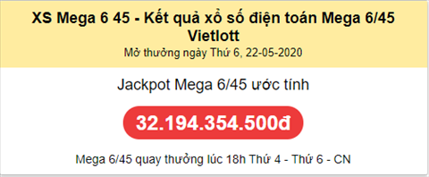 Thống kê Vietlott 22052020 - Phân tích Xổ số Mega 645 Thứ 6 hình ảnh Thong ke Vietlott 22052020 - Phan tich Xo so Mega 645 Thu 6 hinh anh