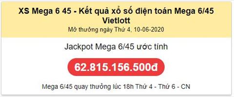 Thong ke Vietlott 10062020 - Phan tich Xo so Mega 645 10-06 Thu 4 hinh anh