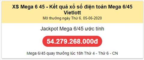 Thong ke Vietlott 05062020 - Phan tich Xo so Mega 645 Thu 6 hinh anh
