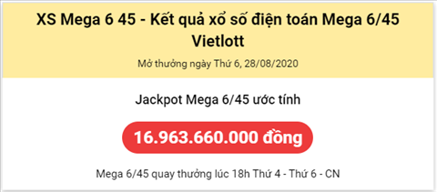 Thong ke Vietlott 28082020 hinh anh