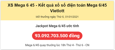 Thống kê Vietlott 01012021 hình ảnh Thong ke Vietlott 01012021 hinh anh