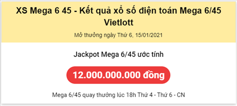 Thong ke Vietlott 15012021 hinh anh
