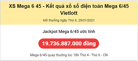 Thống kê Vietlott 29012021 hình ảnh Thong ke Vietlott 29012021 hinh anh
