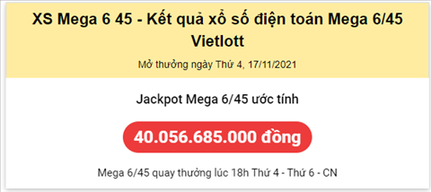 Thong ke Vietlott 17112021 hinh anh