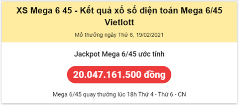 Thong ke Vietlott 19022021 hinh anh