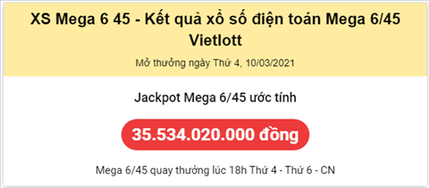 Thong ke Vietlott 10032021 hinh anh