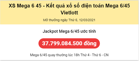 Thống kê Vietlott 12032021 hình ảnh Thong ke Vietlott 12032021 hinh anh