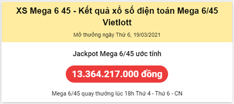 Thống kê Vietlott 19032021 hình ảnh Thong ke Vietlott 19032021 hinh anh