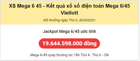 Thống kê Vietlott 26032021 hình ảnh Thong ke Vietlott 26032021 hinh anh