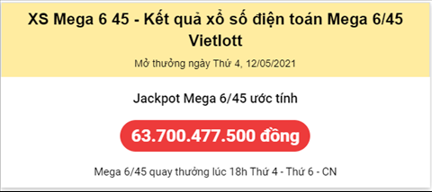 Thống kê Vietlott 12052021 hình ảnh Thong ke Vietlott 12052021 hinh anh