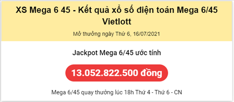 Thống kê Vietlott 16072021 hình ảnh Thong ke Vietlott 16072021 hinh anh