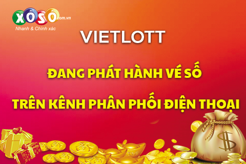 Vietlott đang phát hành vé số trên kênh phân phối điện thoại hình ảnh Vietlott dang phat hanh ve so tren kenh phan phoi dien thoai hinh anh