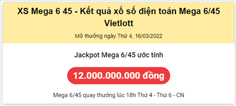 Thong ke Vietlott 16032022 hinh anh