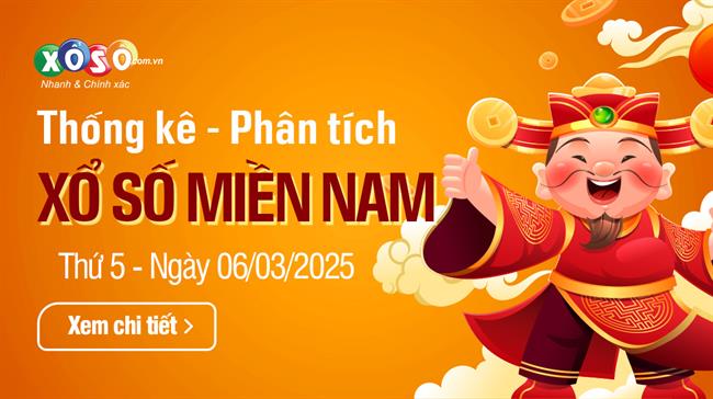 XSMN Thứ 5 - KQ Xổ số miền Nam Thứ 5 hàng tuần - SXMN Thu 5
